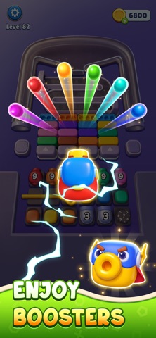Color Beads Drop iPhone screenshot
