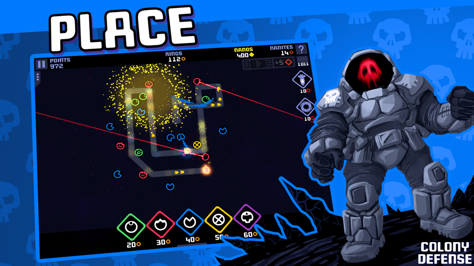 #2. Colony Defense - Tower Defense (iOS) Podle: McPeppergames UG (haftungsbeschraenkt) & Co. KG