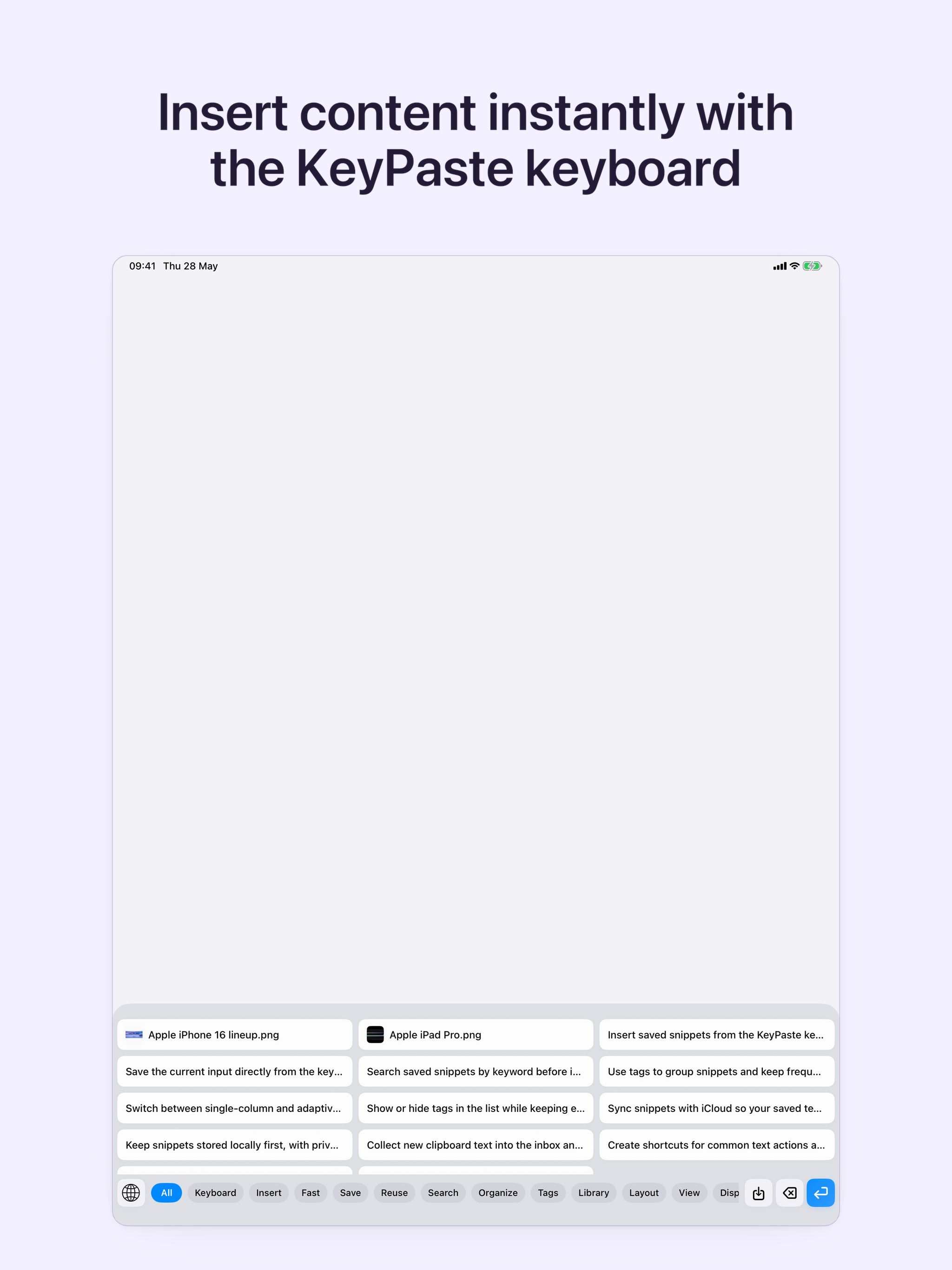 KeyPaste - Copy and Paste