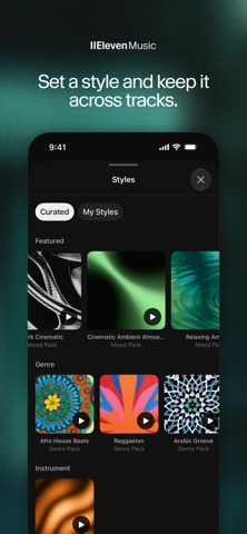 ElevenMusic: Create AI Songs iPhone screenshot