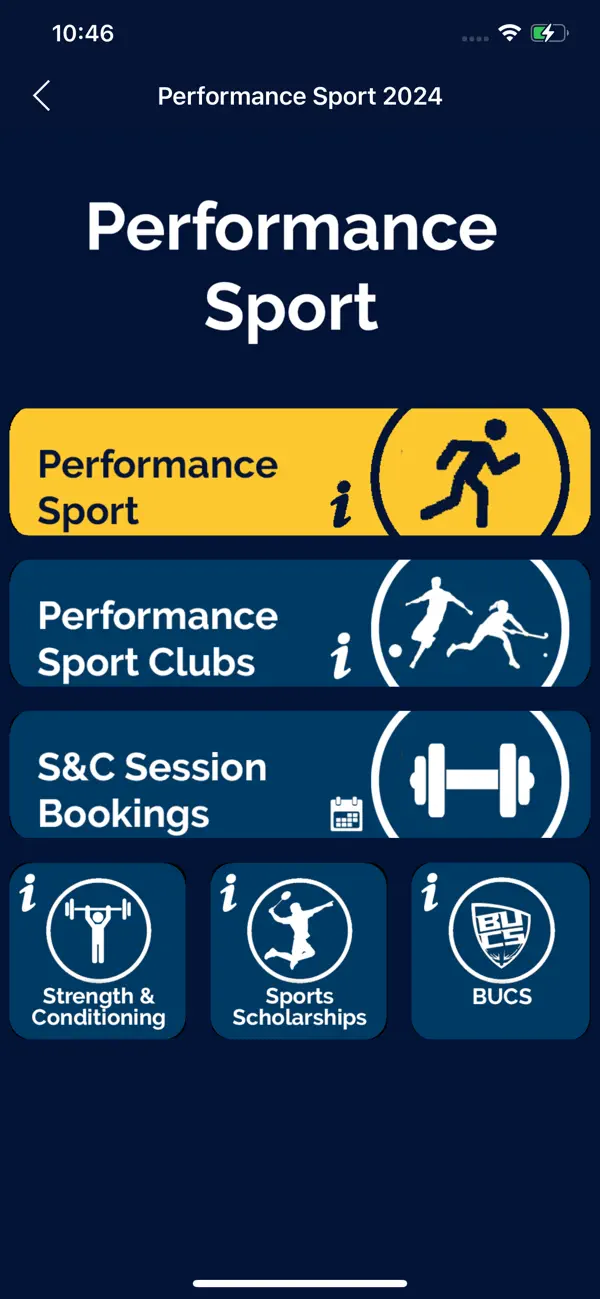 Screenshot #3 pour Newcastle University Sport App