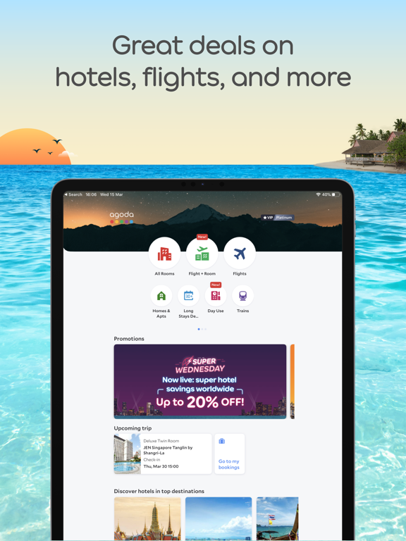 Screenshot #4 pour Agoda: hôtels et vols