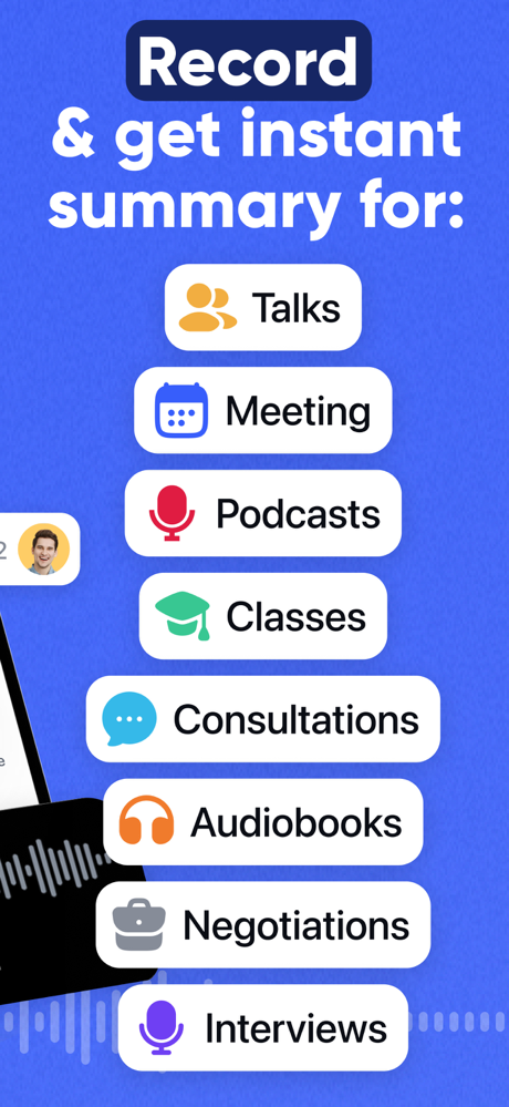 Meeting Summary: AI Note Taker screenshot 2