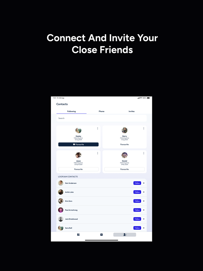 Loopjam Event Photo Sharing