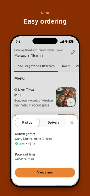 Curry Nights Indian Cuisine screenshot 3