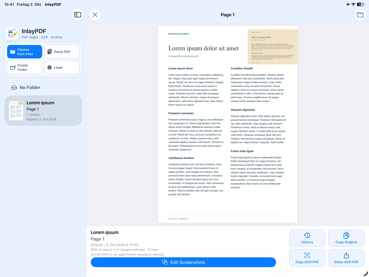 Screenshot 9 of InlayPDF