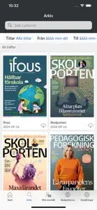 Skolportens magasin screenshot #2 for iPhone