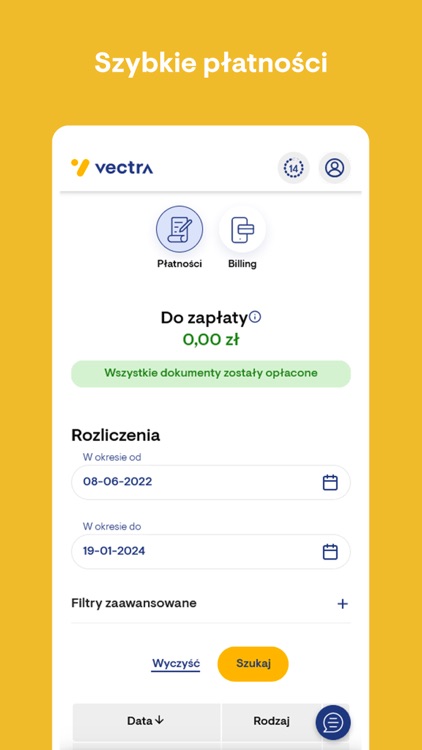 Strefa Klienta Vectra