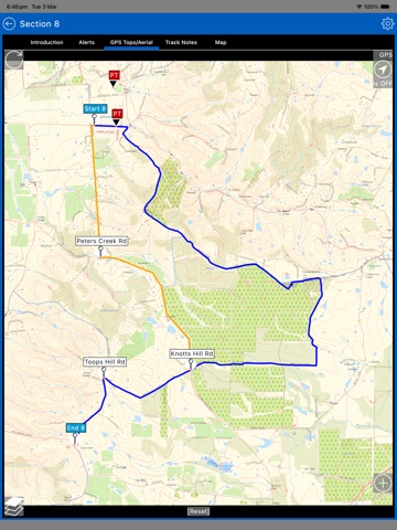 Willunga Basin Trail iPad screenshot