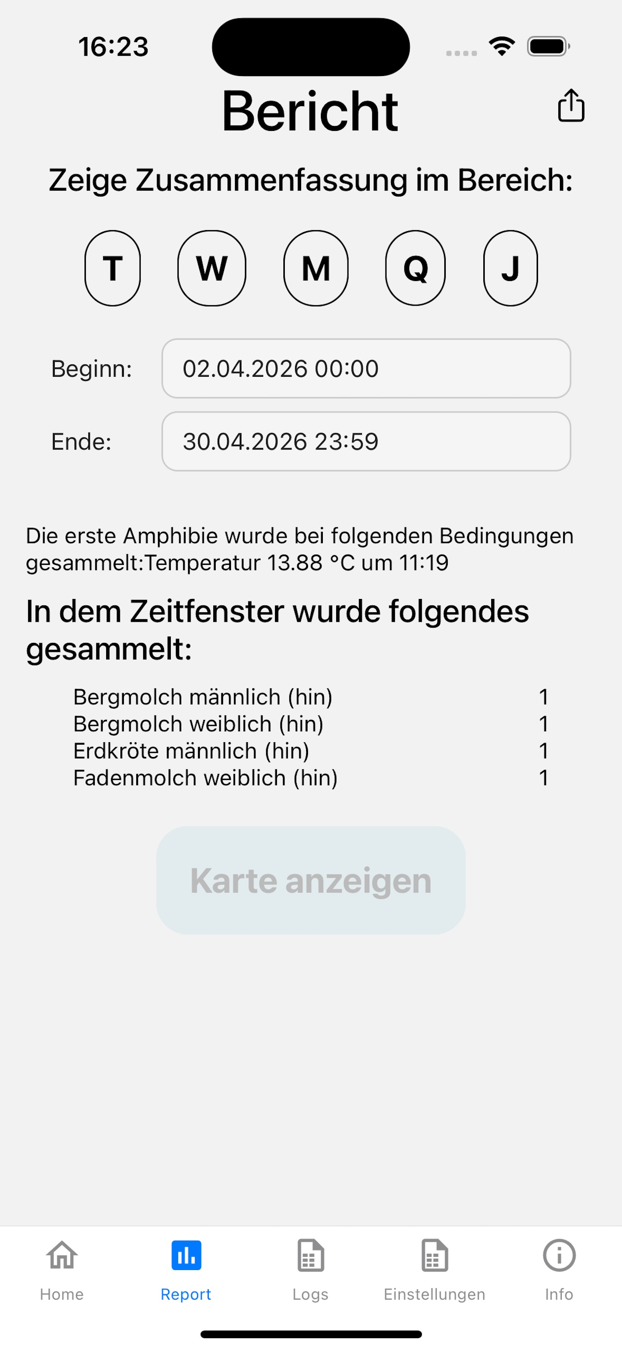 Rettet die Froesche