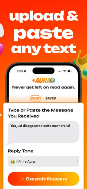+Aura: AI Texting Assistant screenshot 1