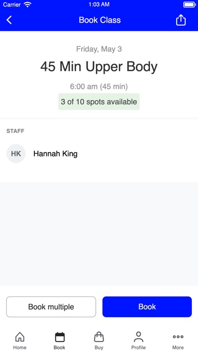 Bridges Fitness Screenshot