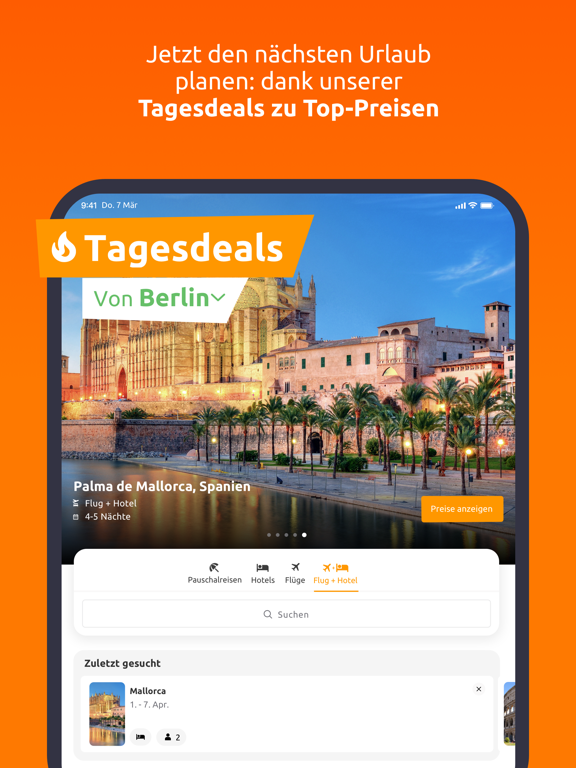 Screenshot #4 pour weg.de - Urlaub & Reisen