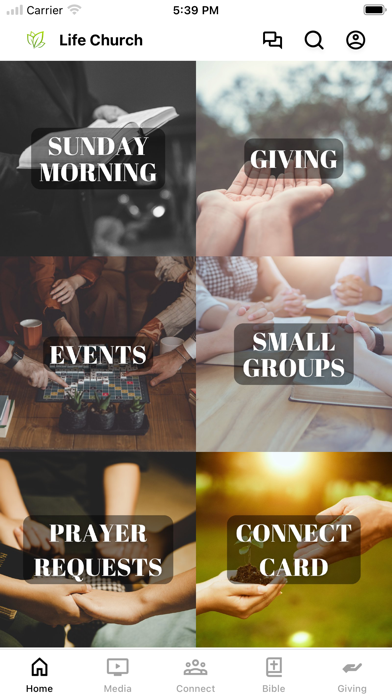 Screenshot 1 of Life Church of the Nazarene App