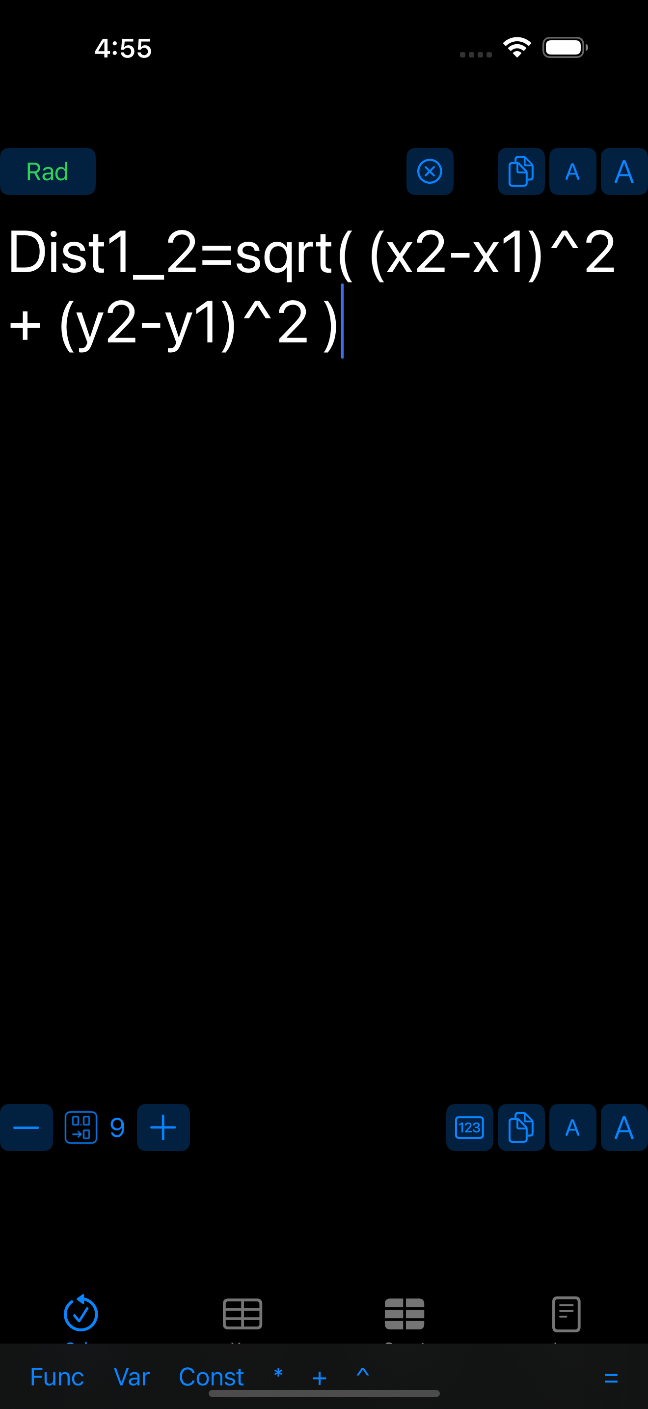 iCalcline screenshot 3