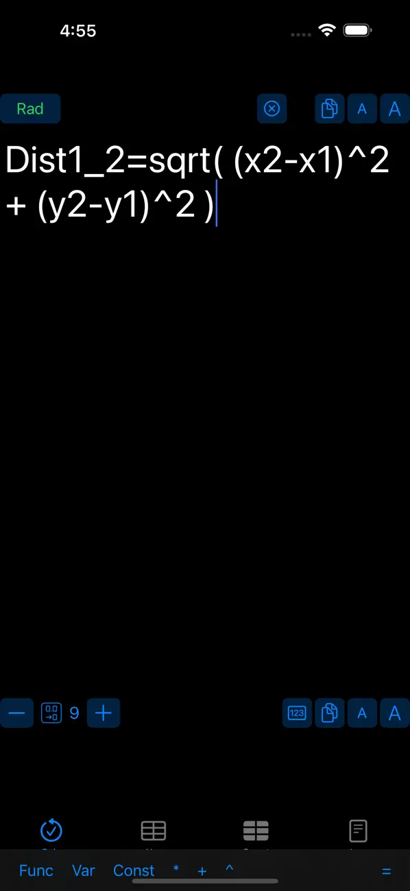 Screenshot #3 pour iCalcline