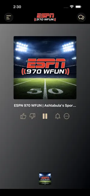 ESPN 970 WFUN screenshot 1