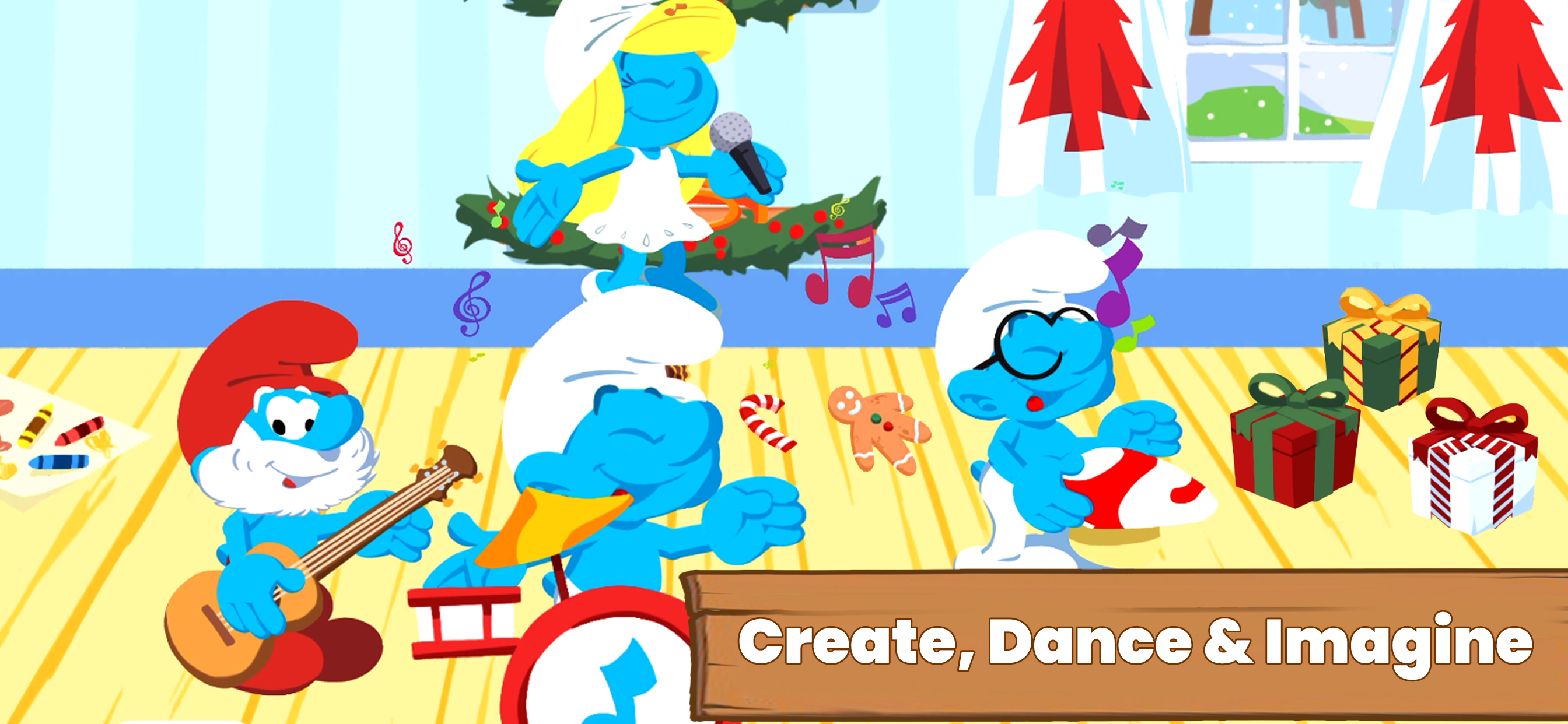 Smurfs Playhouse Village