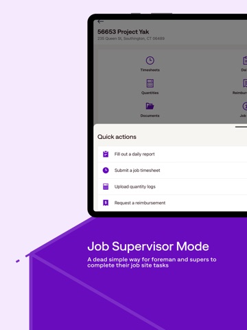 Miter: Construction Time & Pay iPad screenshot