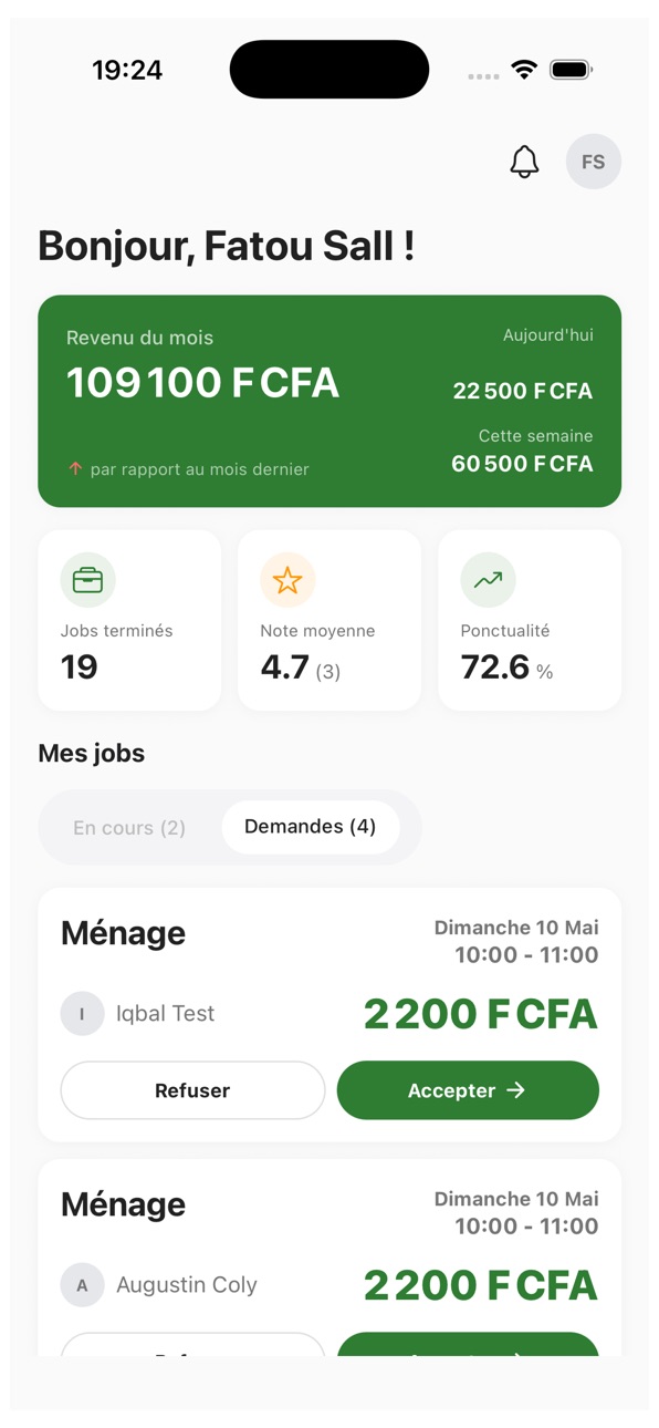 iPhone screenshot