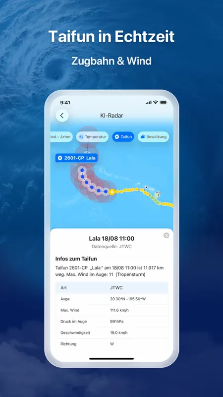 MojiWeather: Wetterradar screenshot 4 of 7