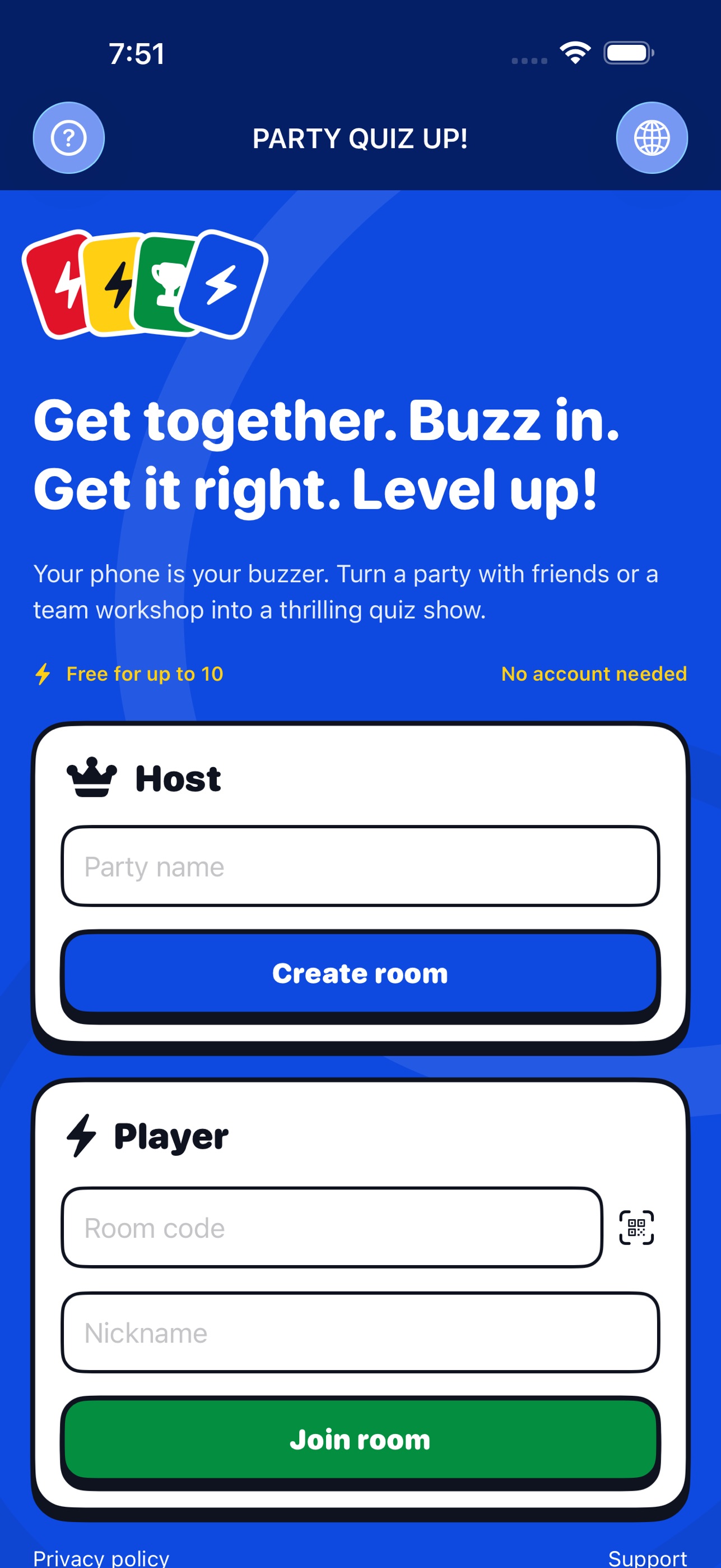 Screenshot 2 of Party Quiz Up!