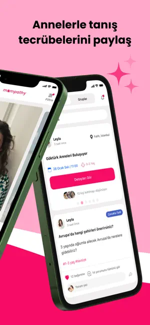 Mompathy: Annelerin Platformu screenshot 2