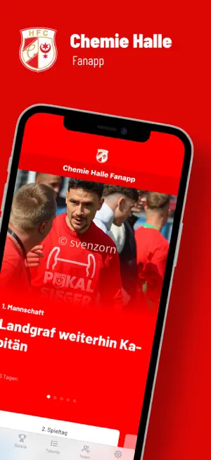 Chemie Halle Fanapp screenshot 1