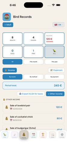 Bird Records - BreedTrack Screenshot 4 of 5