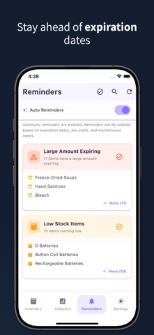 Burrow - Supply Tracker Screenshot 6 of 7