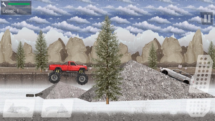Monster Truck Wheels Winter screenshot-3