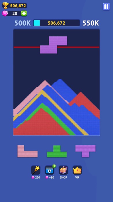 Sand Blast - Color Block Screenshot