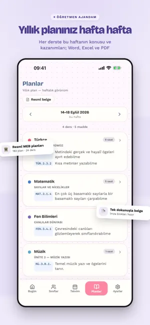 Öğretmen Ajandam Sınıf Defteri screenshot 3