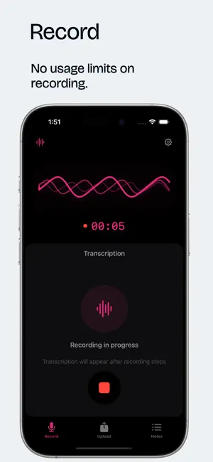 Transcribe - AI Note Taker screenshot 2