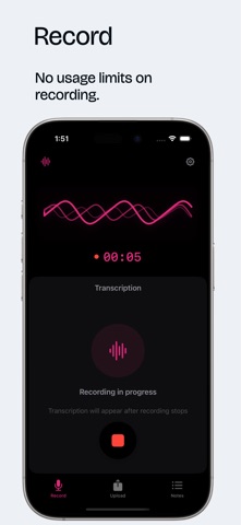 Transcribe - AI Note Taker screenshot