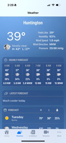 App screenshot