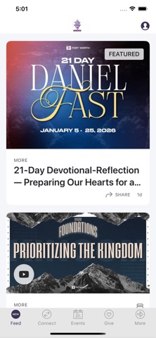 The Potter's House Fort Worth iPhone screenshot