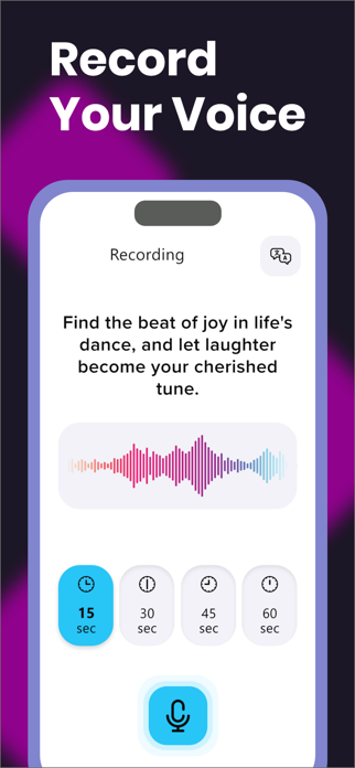 Voice Generator & Voice Clone Screenshot 3 of 4