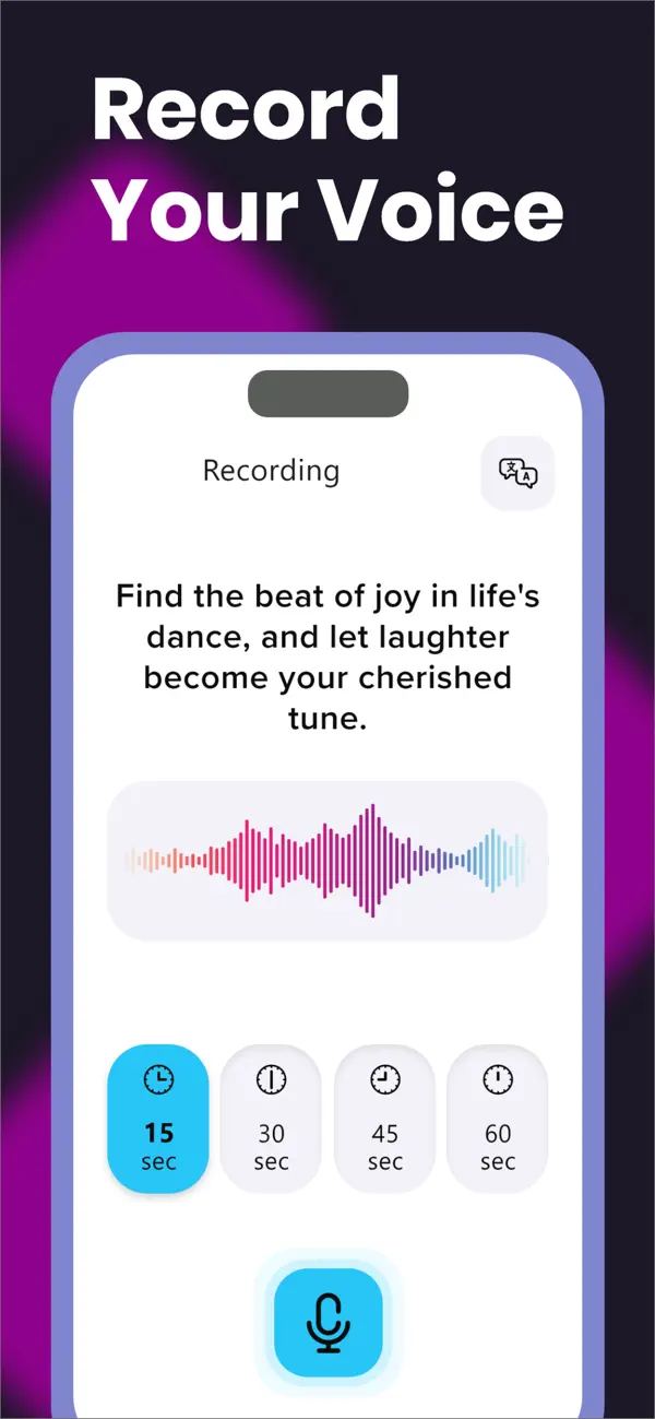 Screenshot #3 pour Voice Generator & Voice Clone