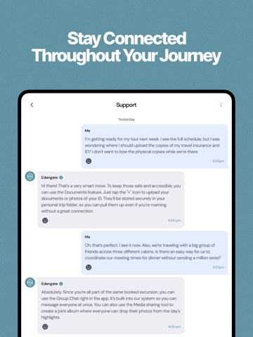 EdenGate Travel iPad screenshot