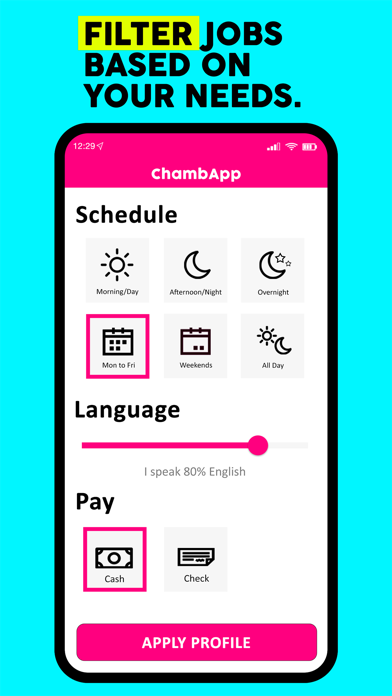 ChambApp: Jobs Search New York Screenshot