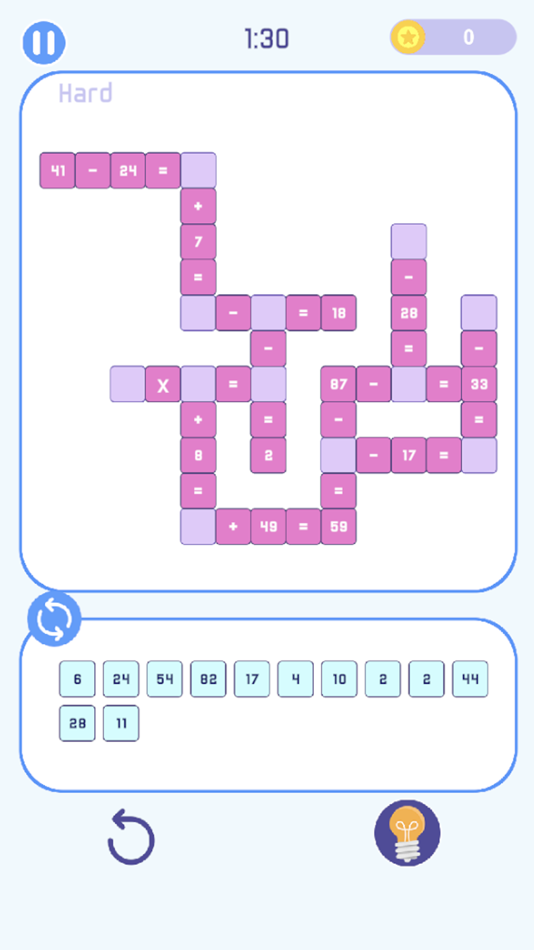 Math Match - Number Crossword - 1.0 - (iOS)