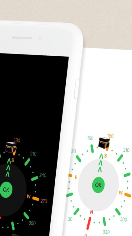 Minimalist Qibla Compass