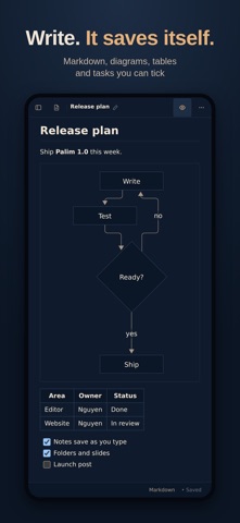 Palim: Scratchpad screenshot 1