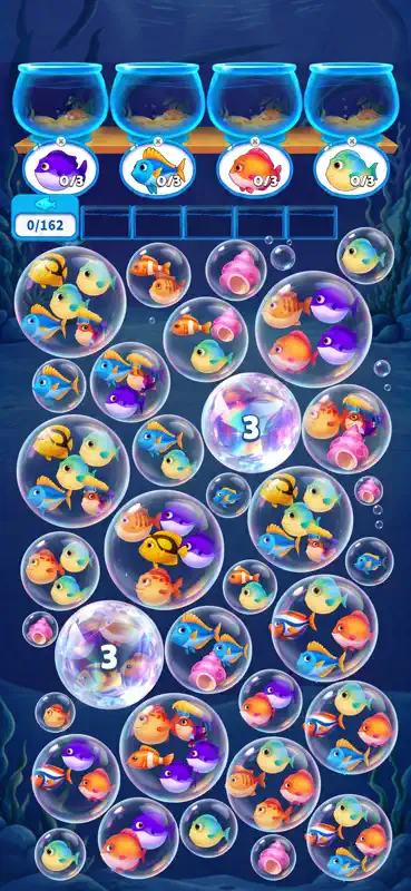 Fish Sort Puzzle - Bubble Jam screenshot 2 of 7