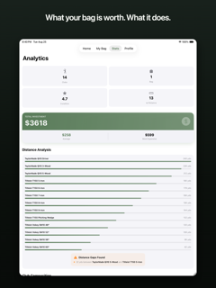 Golf Carry - Gear Manager screenshot 13