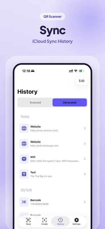 QR Code Pro: scan, generate screenshot 7 of 10