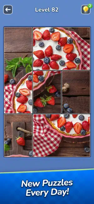Jigsawcard Solitaire Puzzle iPhone screenshot 4