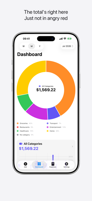 Boring Expenses: Spend Tracker Screenshot 2 of 10