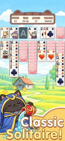 Solitaire Cat Card Screenshot 2 of 9